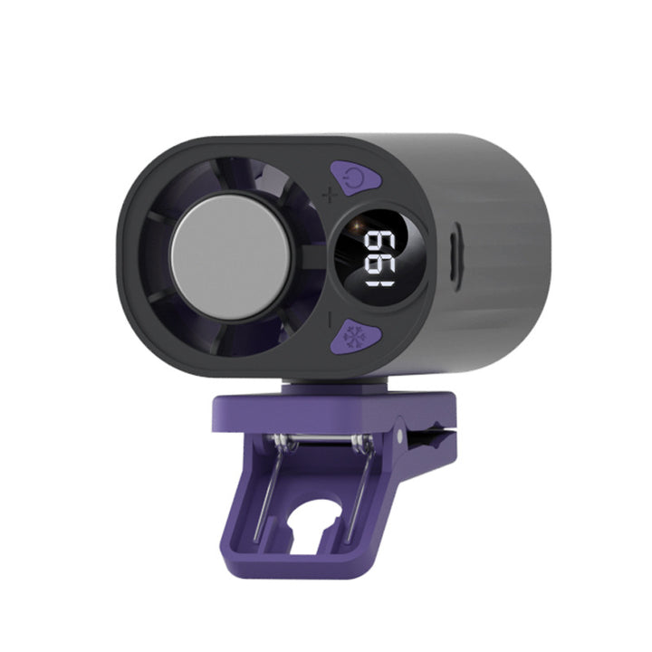 Unisex Clip-On Portable Cooling Fan Bowlift