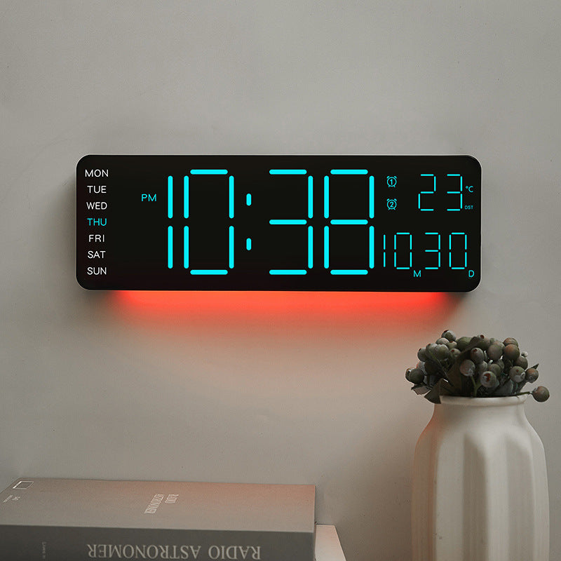 Digital Multifunction Alarm Clock with Large Display Bowlift