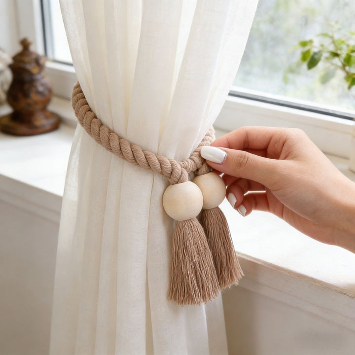 Decorative curtain ties Bowlift