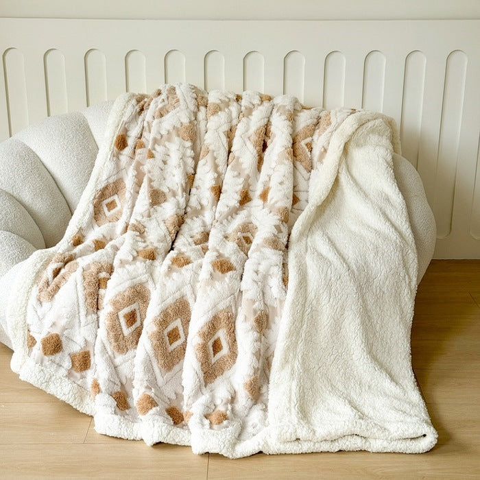 Luxurious Plush Fleece Throw Blanket