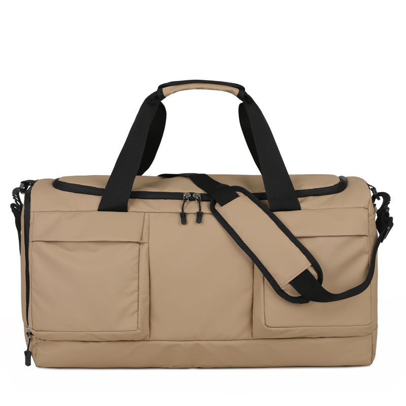 Sporty multifunctional duffel bag with insulated compartment and comfortable carrying system Bowlift