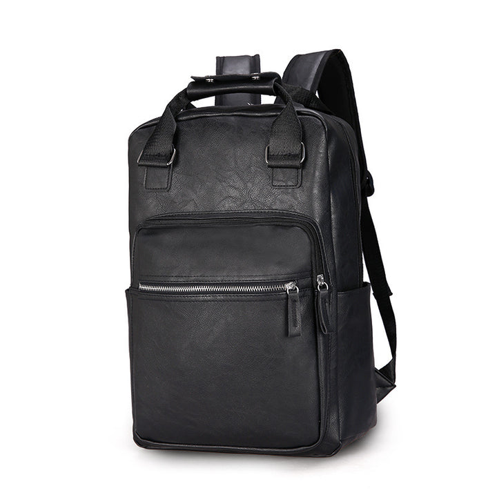 Elegant Backpack Made of High-Quality Leather Bowlift