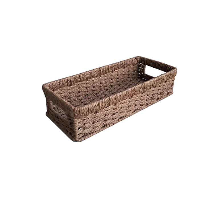 Versatile Handwoven Storage Trays Bowlift