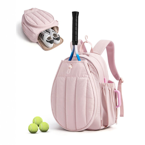 Sporty tennis backpack with ergonomic design Bowlift