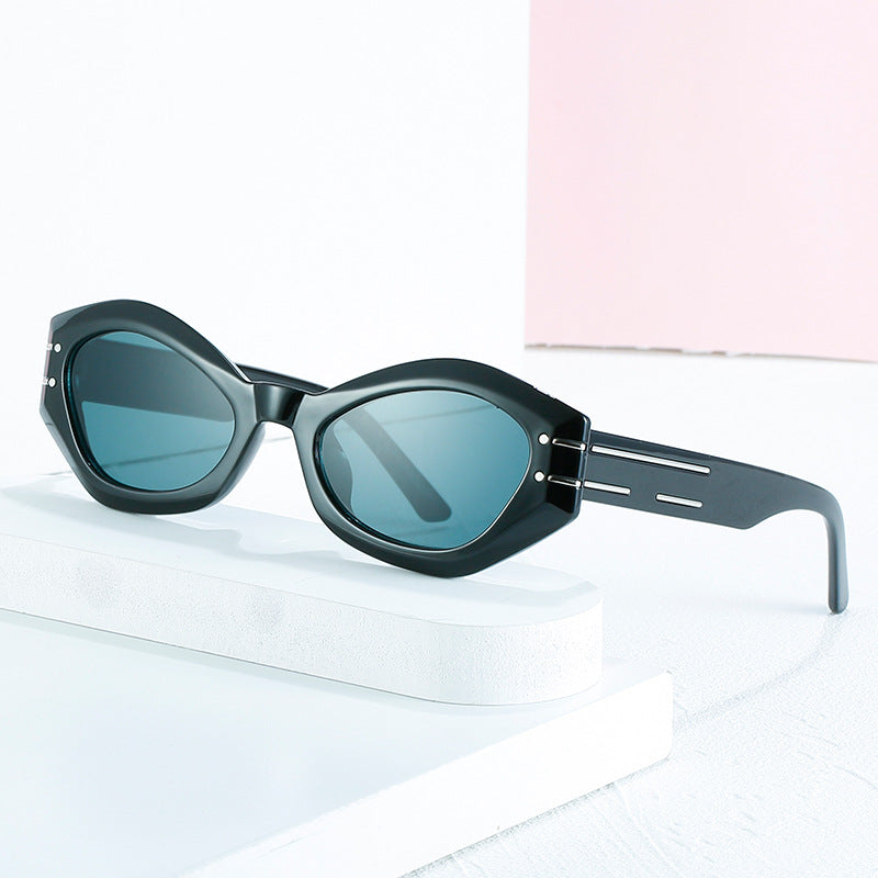 Ladies stylish designer sunglasses with unique frame construction Bowlift