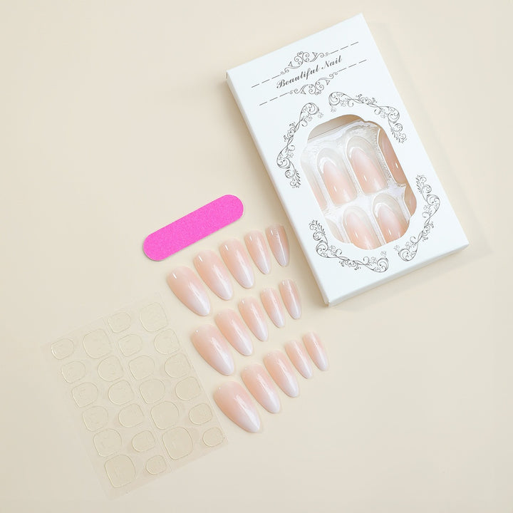 Acrylic nail set with elegant ombre effect Bowlift