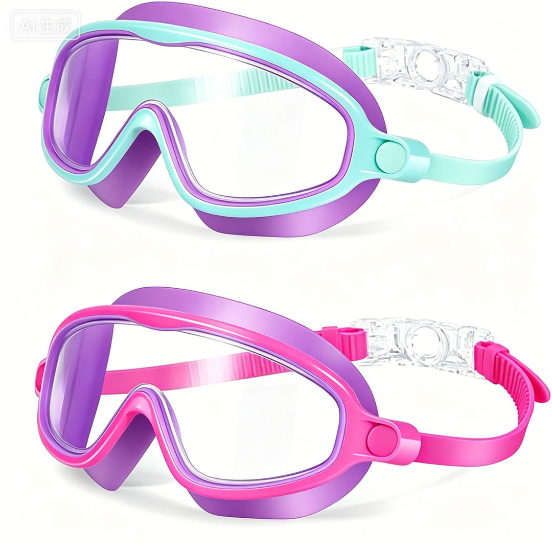 Panorama Snorkel Mask with Adjustable Head Strap and Anti-Fog Technology Bowlift