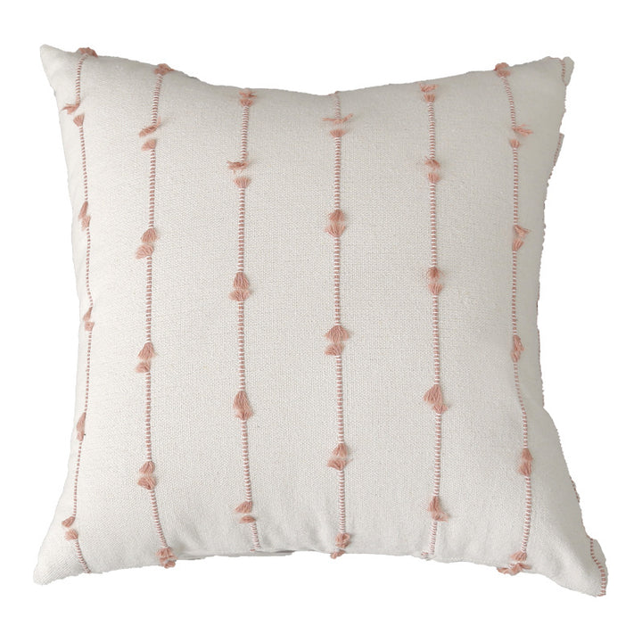 Textured Cotton Accent Pillow