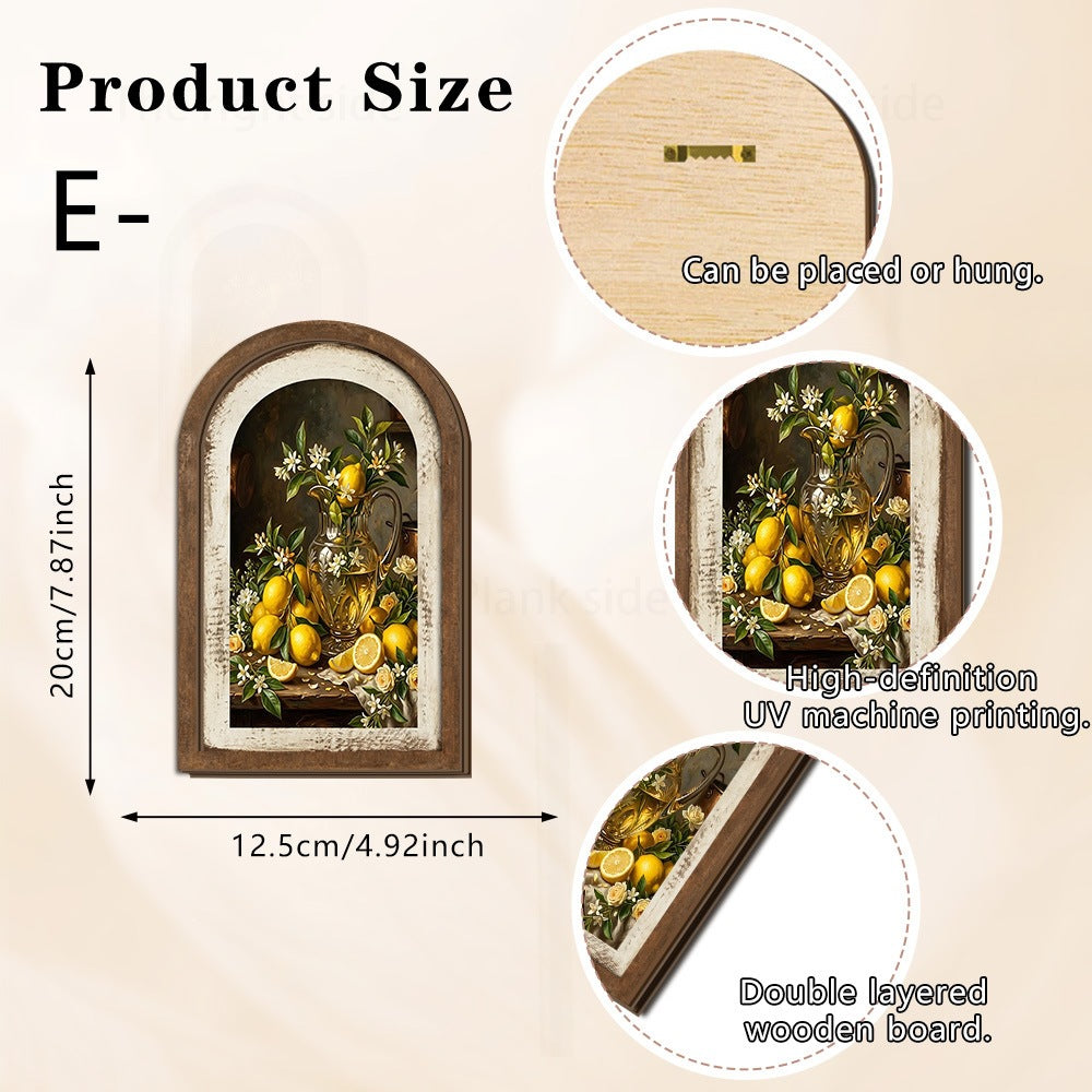 Wall decoration with lemon pattern Bowlift