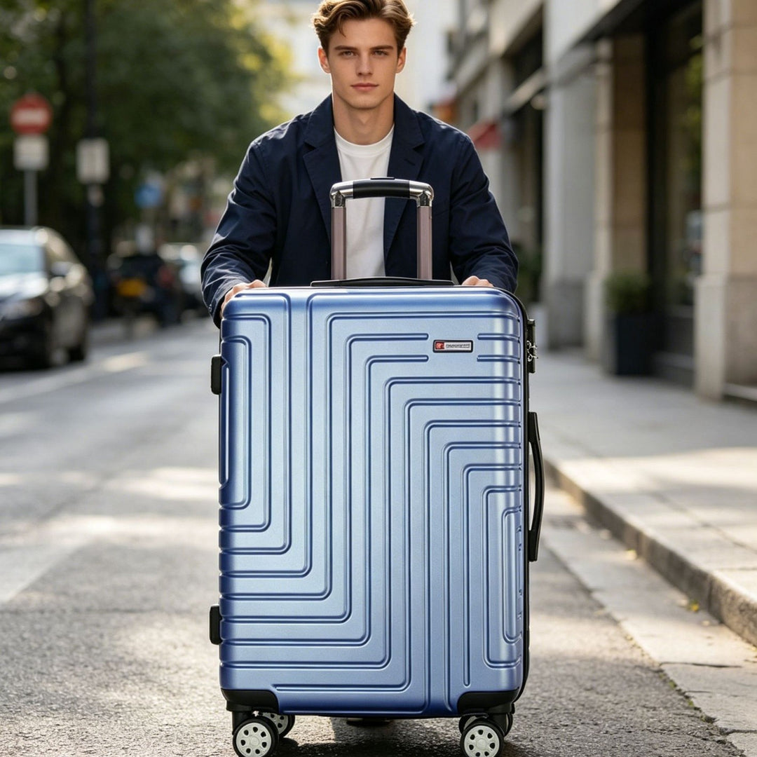 Men's Hard-Shell Spinner Luggage Bowlift