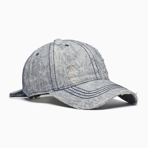 Women Casual Destroyed Baseball Cap Bowlift 1783610781