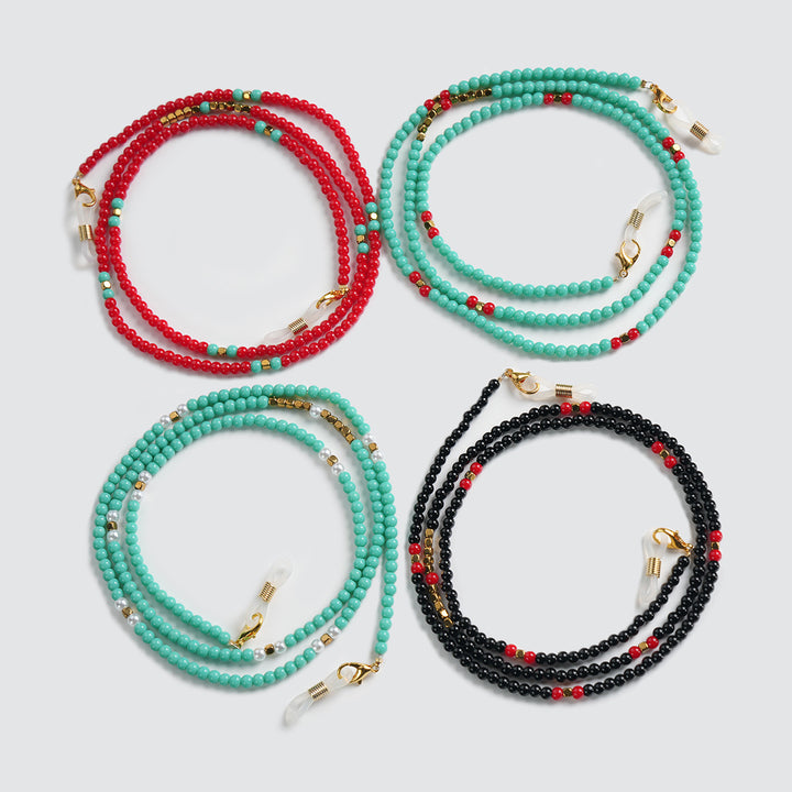 Handcrafted Beaded Eyewear Chain Bowlift