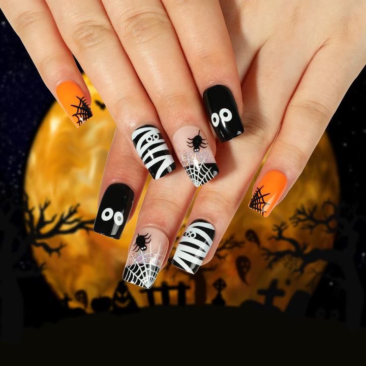 Creative Halloween Nail Art Bowlift