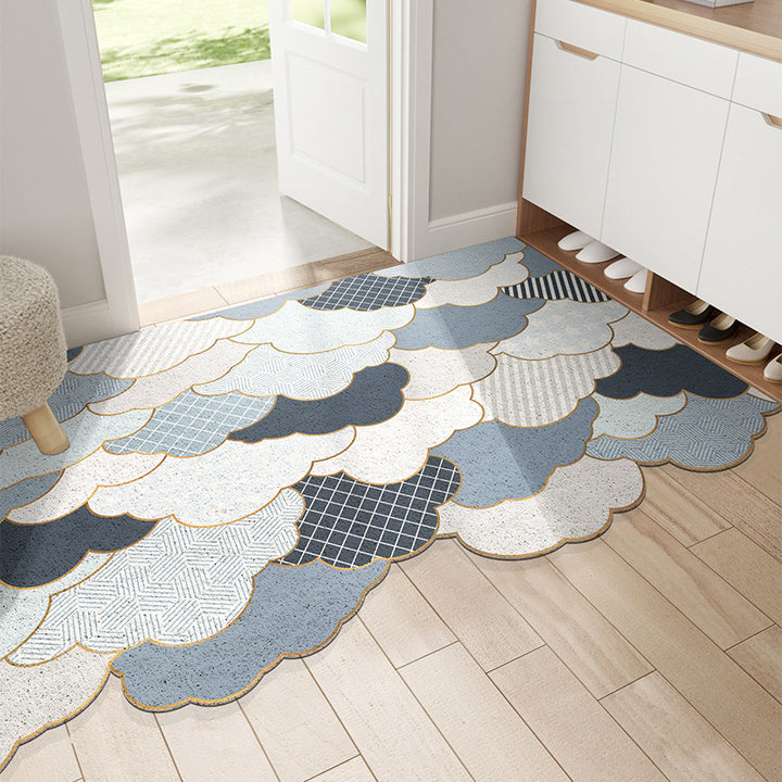 Decorative Textured Area Rug Bowlift