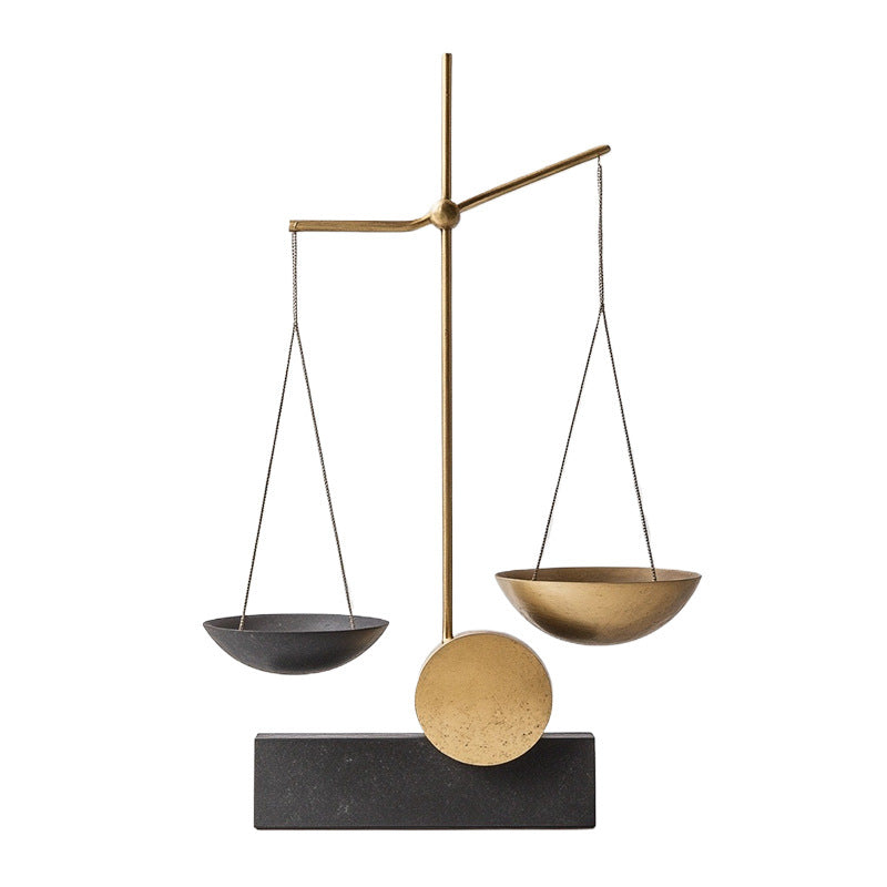 Balance Scale Decorative Sculpture