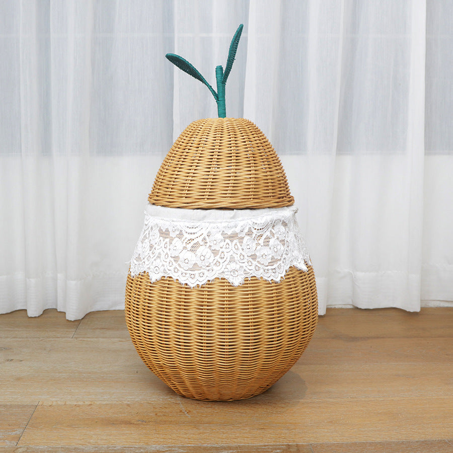 Creative storage basket in pear shape Bowlift