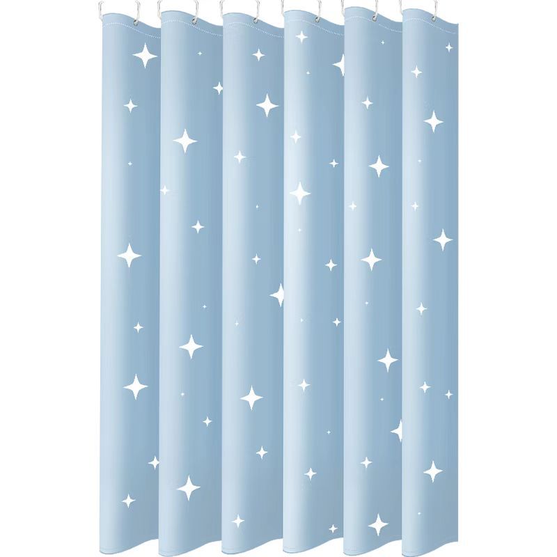 Starry Sky Shower Curtain Bowlift