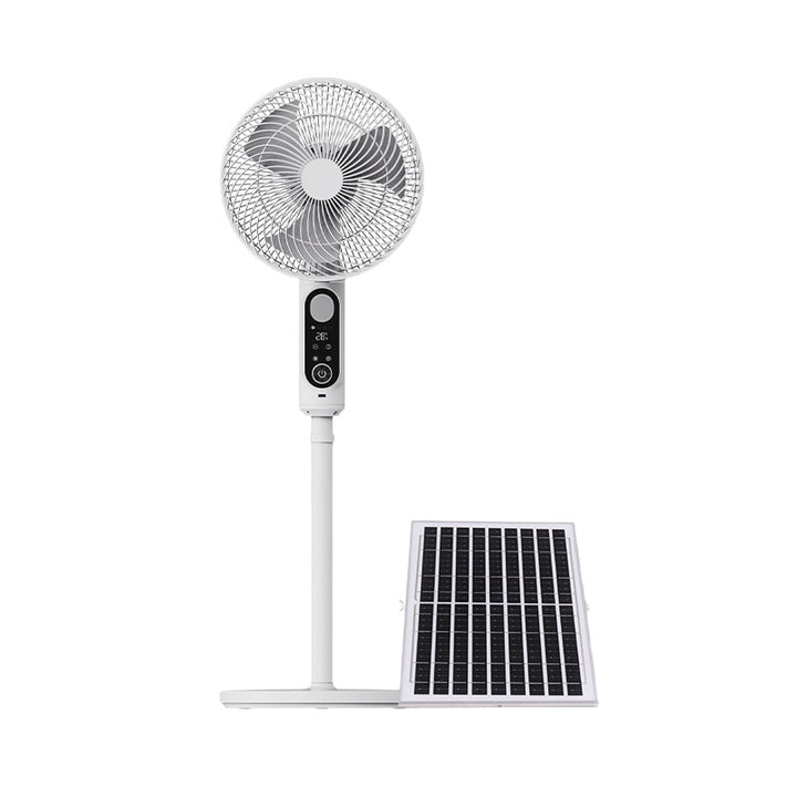 Ladies Multifunctional Solar and USB Stand Fan Bowlift