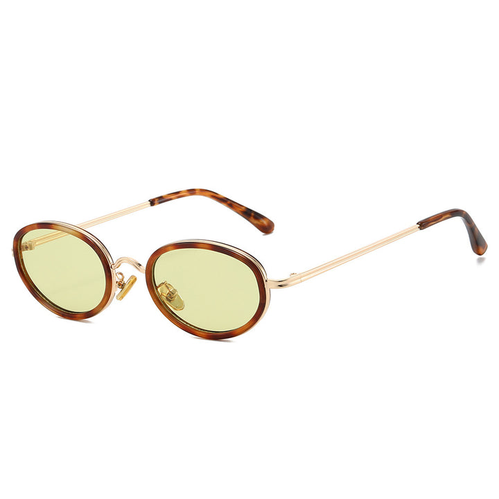 Vintage-Inspired Lightweight Oval Sunglasses Bowlift