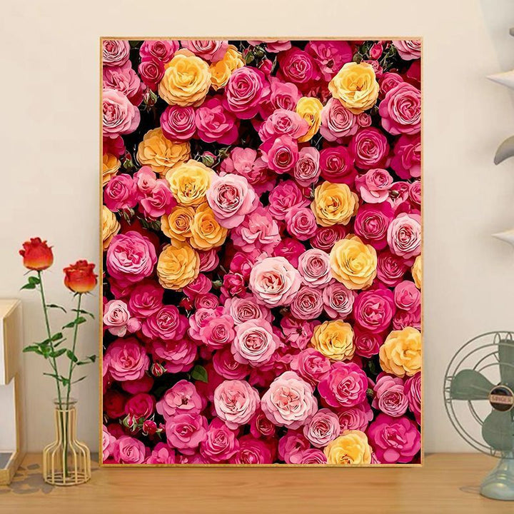 Floral Arrangement Canvas Art Bowlift