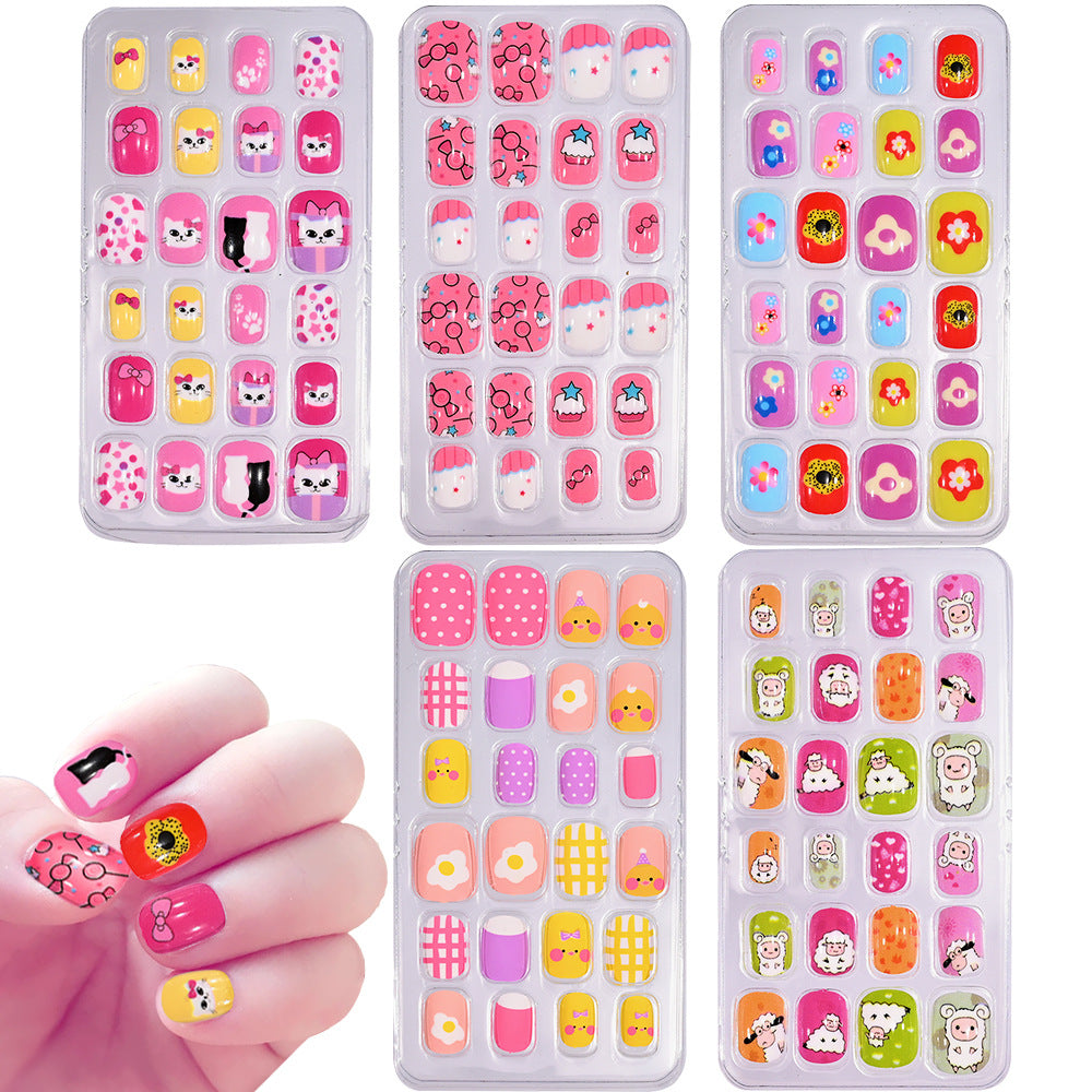 Creative Cartoon Nail Art Sticker Set Bowlift