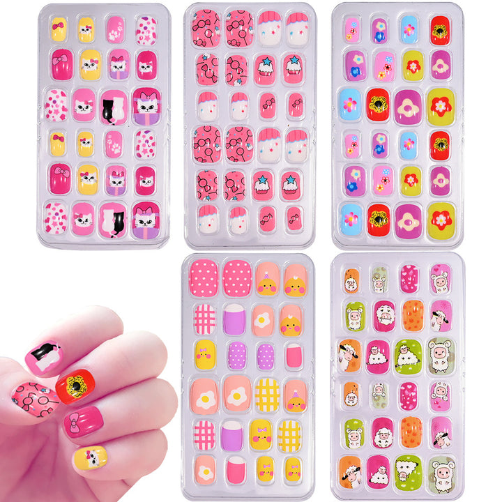 Creative Cartoon Nail Art Sticker Set Bowlift