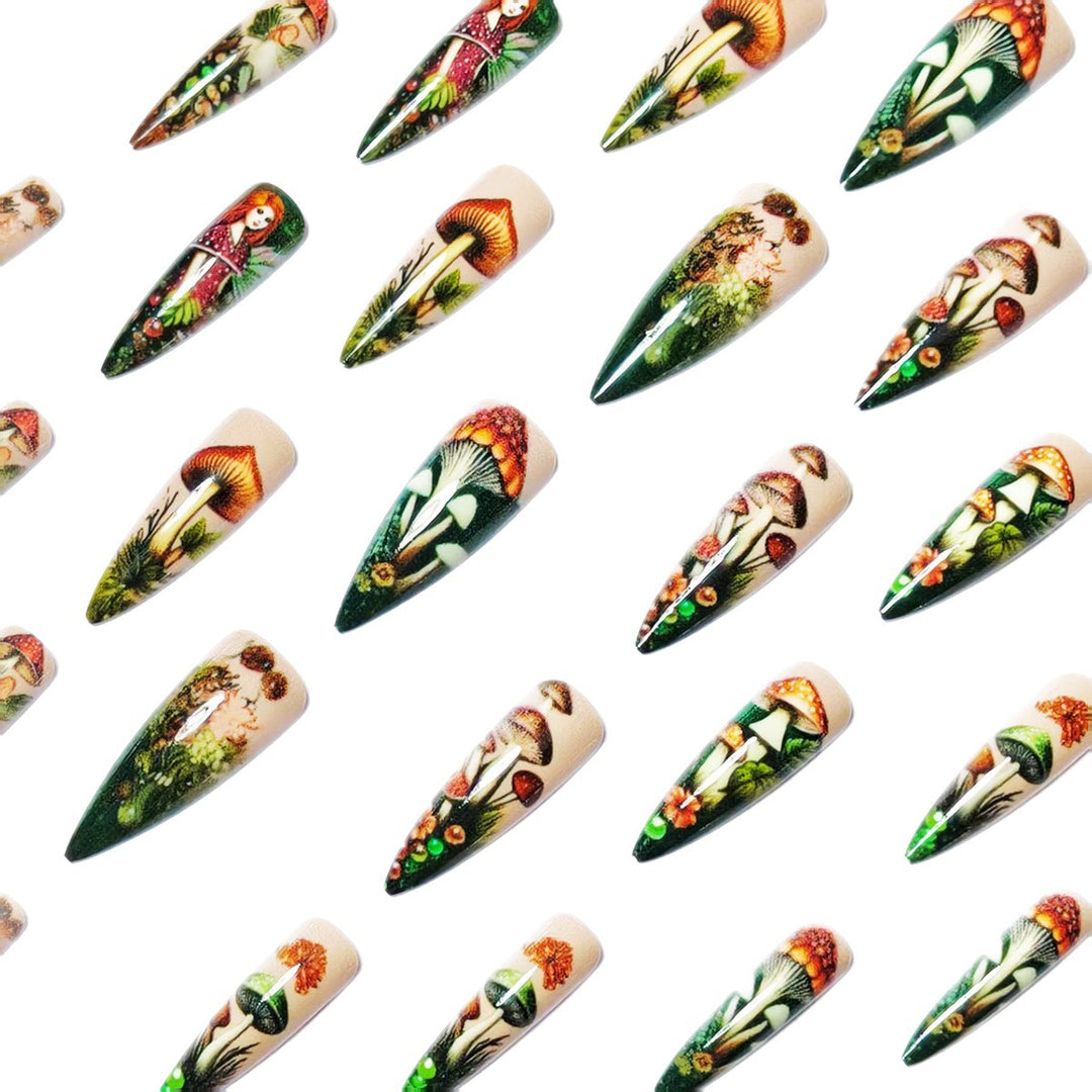 Artistic Fantasy Nail Art Bowlift