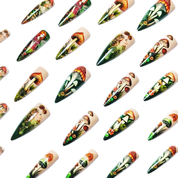 Artistic Fantasy Nail Art Bowlift