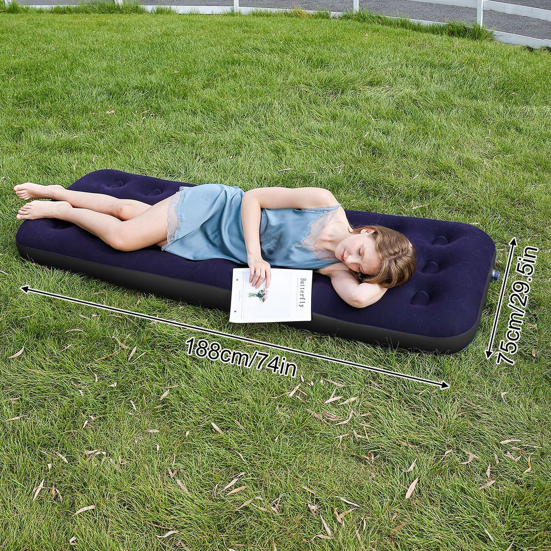 Women's Automatic Inflatable Bed with Integrated Pump Bowlift