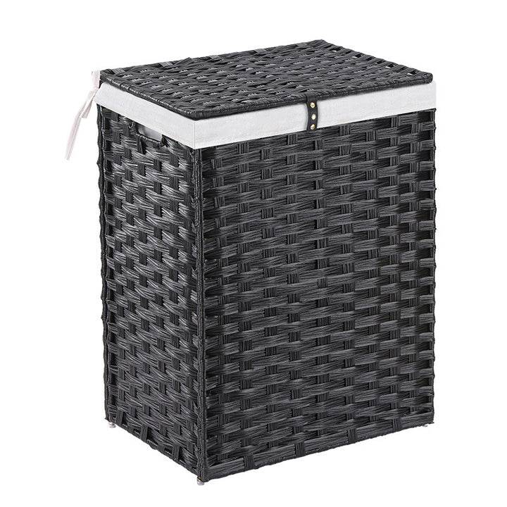 Woven Storage Cube with Lid Bowlift