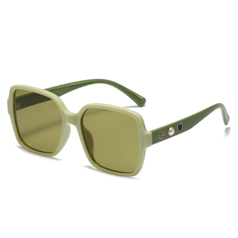 Elegant Oversized Square Frame Eyewear Bowlift