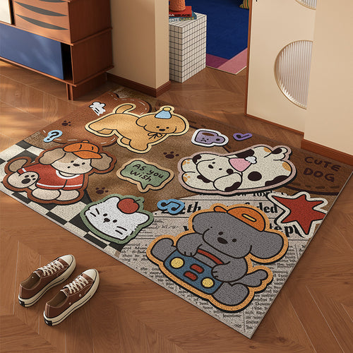 Playful Animal-Themed Area Rug