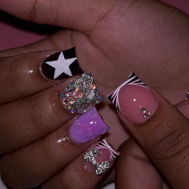 Decorative Press-On Nail Art Extensions Bowlift 1787913945