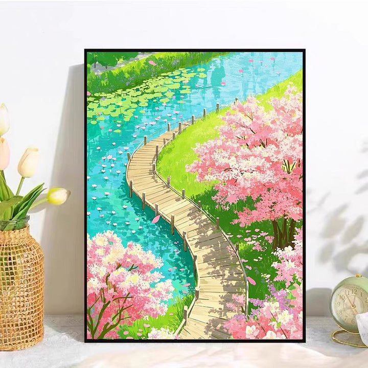 Nature-Inspired Canvas Art Print Bowlift