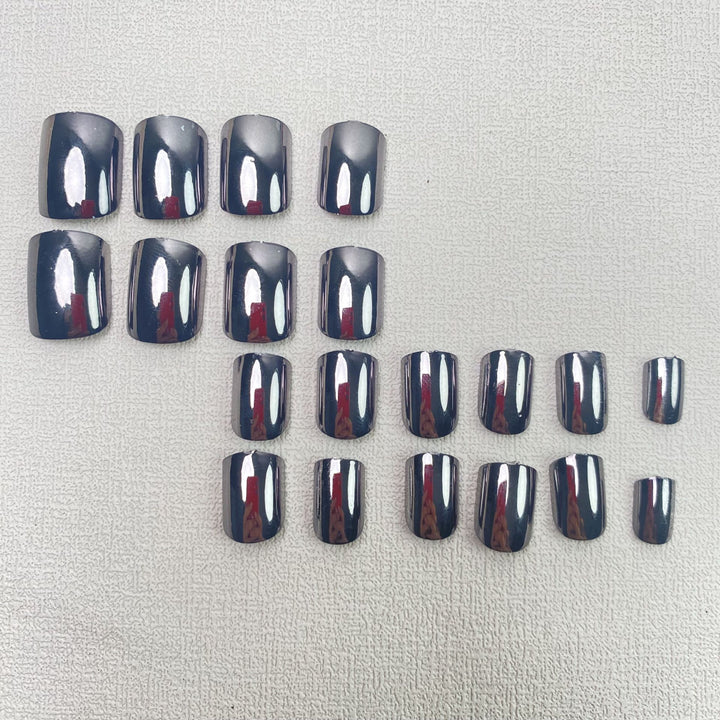 Premium Glossy Press-On Nail Set Bowlift