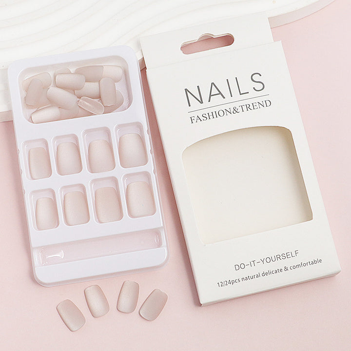 DIY Natural Finish Press-On Nail Tips Bowlift