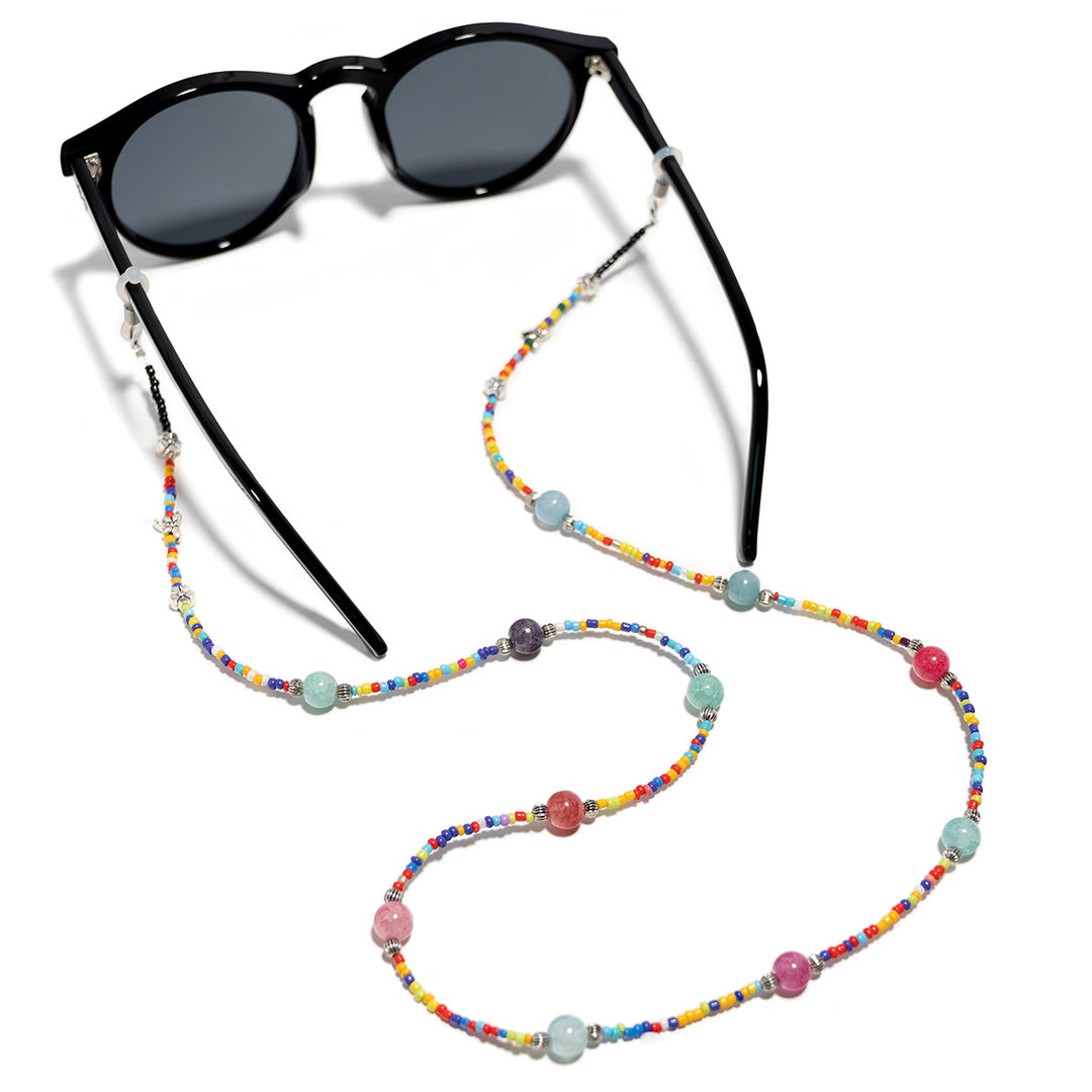 Colorful Beaded Eyewear Chain Bowlift