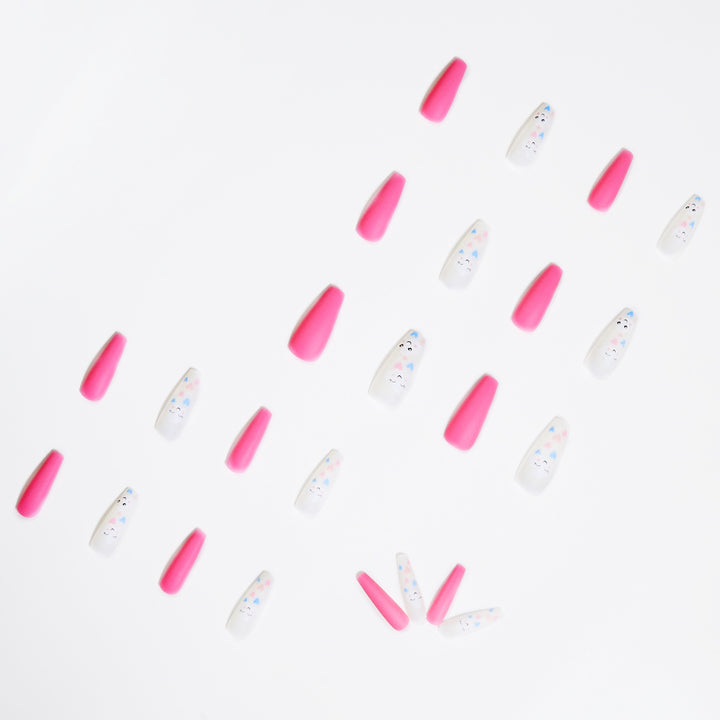 Artful Nail Art with Cute Cloud and Heart Designs Bowlift