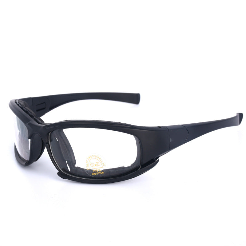 Interchangeable ballistic style protective goggles Bowlift
