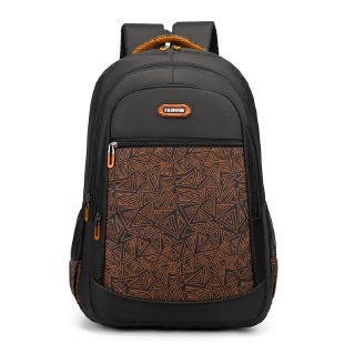 Stylish Geometric Print Backpack Bowlift