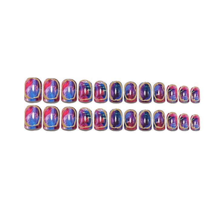 Creative nail design in painting style Bowlift