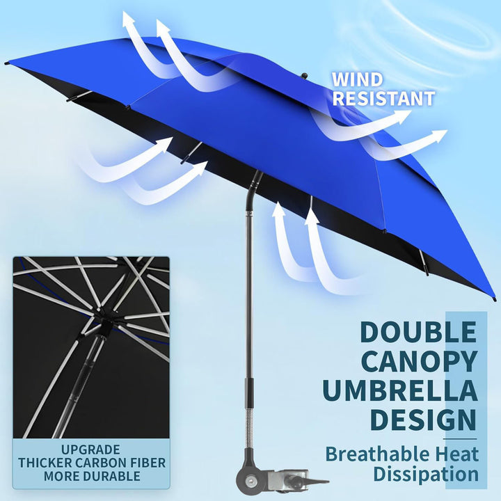 Women Adjustable Beach Umbrella Bowlift