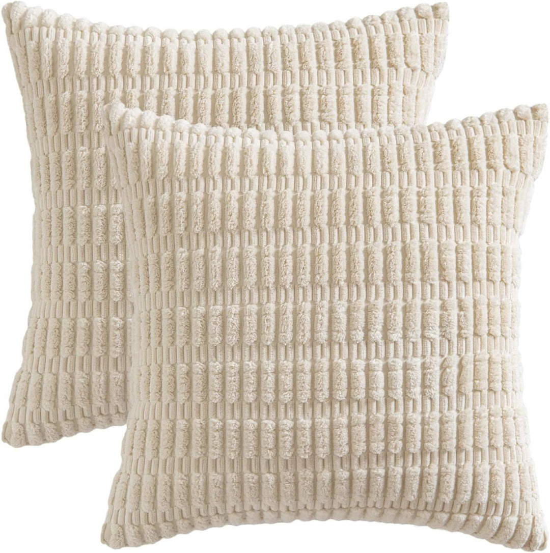 Textured Plush Accent Pillow