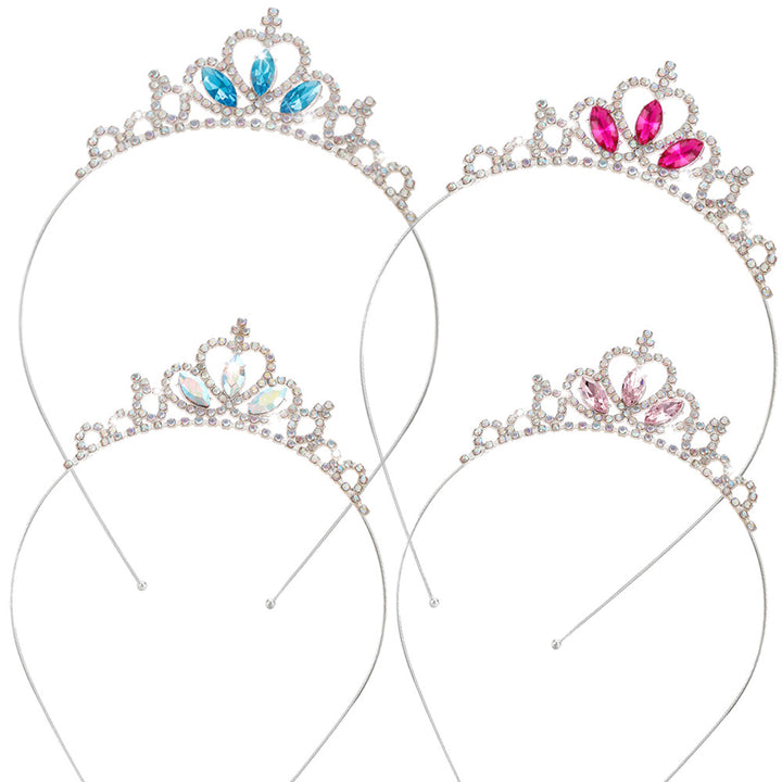 Ladies Crystal Tiara Bowlift