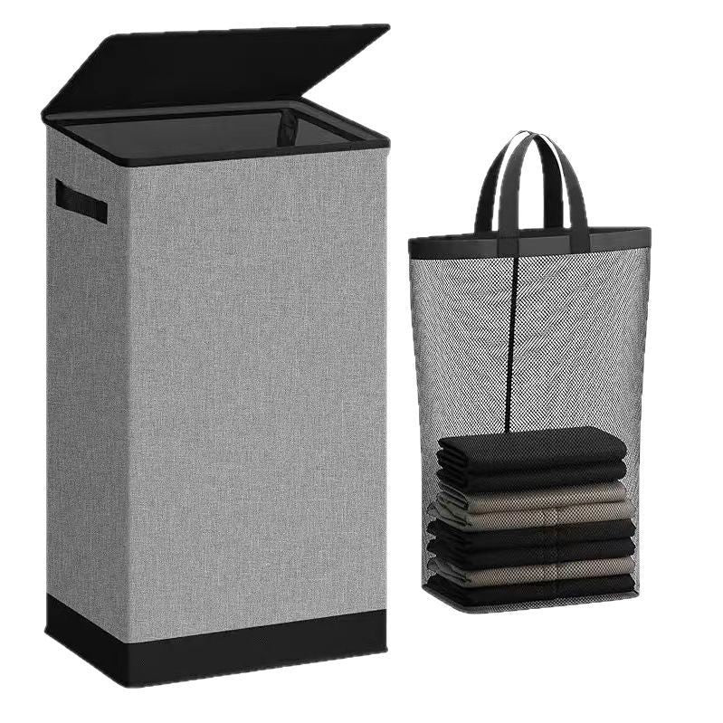 Modern laundry basket with removable inner bag Bowlift