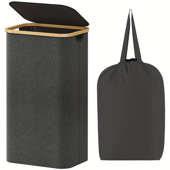 Laundry separation system with practical carrying handles and removable inner bag Bowlift