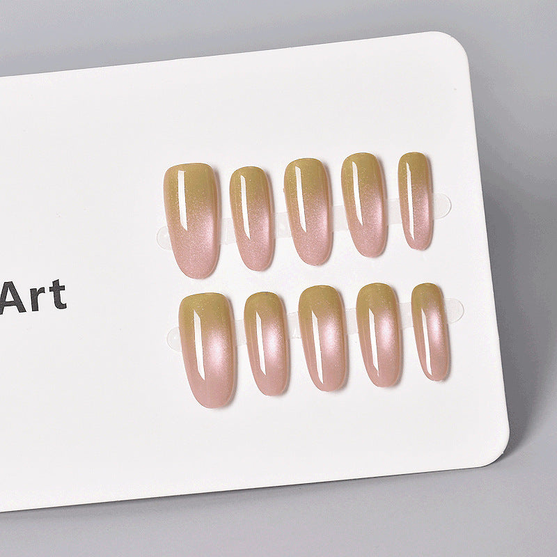 Glamorous Ombre Press-On Nail Extensions Bowlift