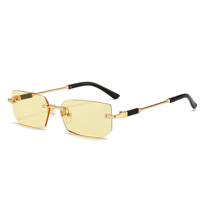 Ladies elegant and fashionable sunglasses with transparent frame Bowlift