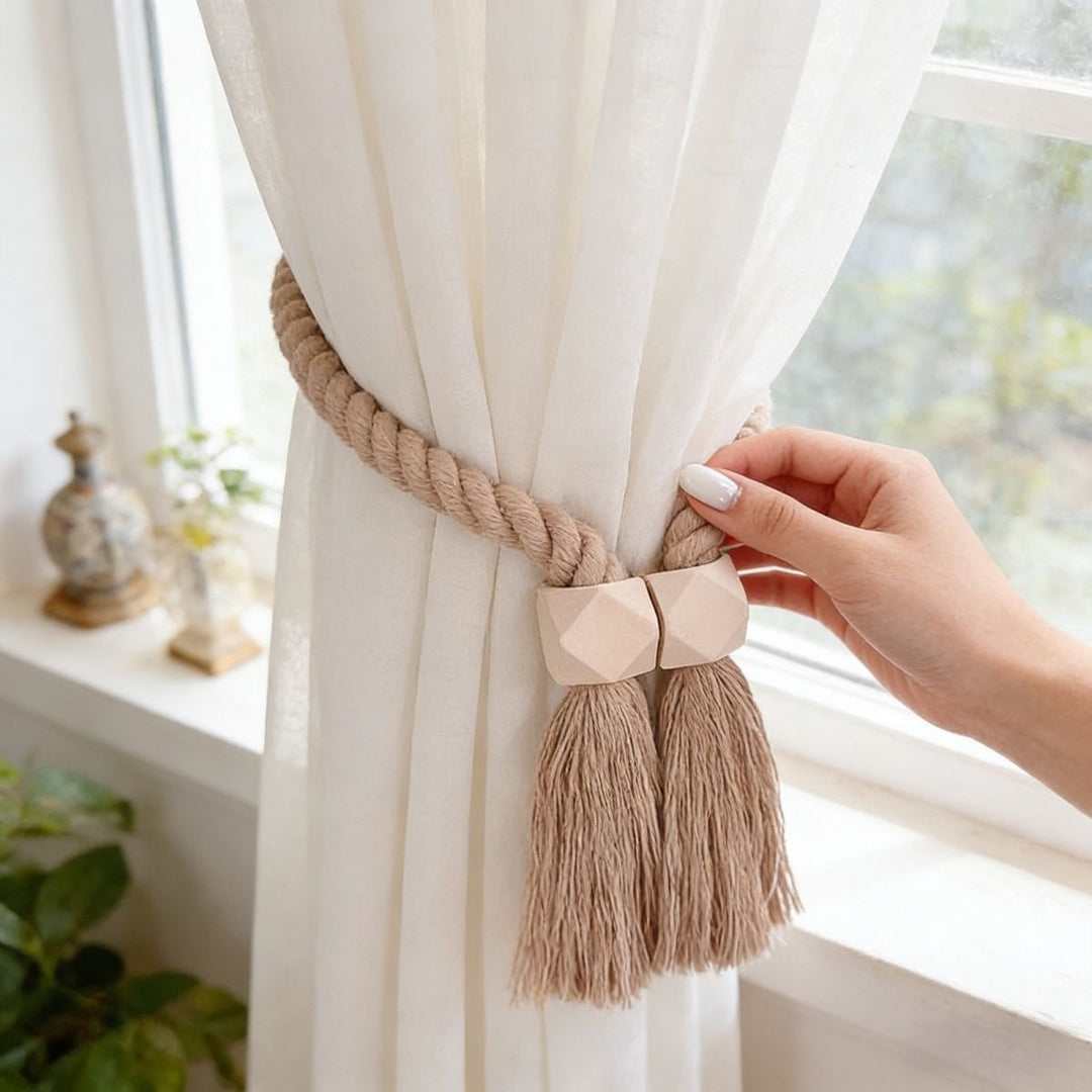 Decorative curtain ties Bowlift