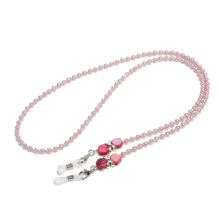 Elegant Faux Pearl Eyewear Chain Bowlift